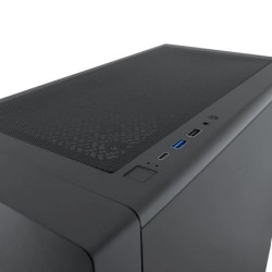 coolbox caja gaming atx ga450 starlight black