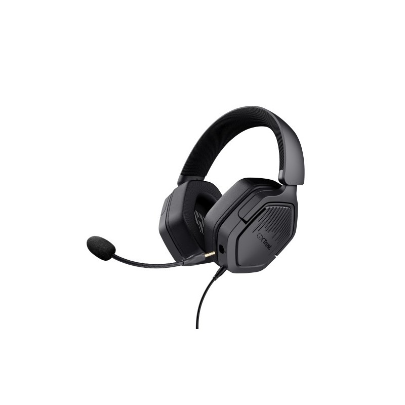 trust trust gxt492 carus auriculares alambrico diadema juego negro