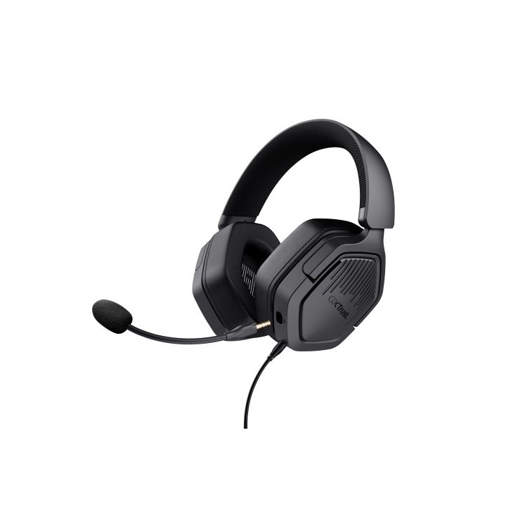 trust trust gxt492 carus auriculares alambrico diadema juego negro