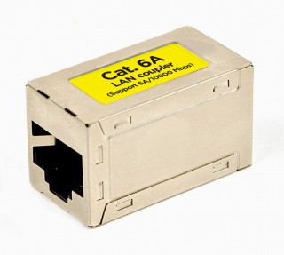 adaptador gembird rj-45 cat6 hembra hembra in line coupler