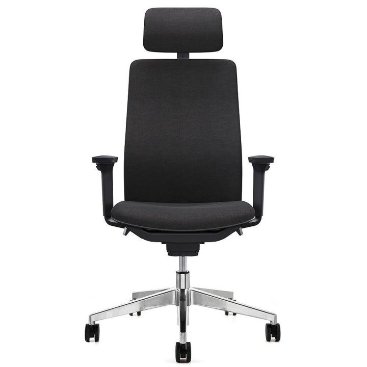 silla op. a-series as1714 c/br negro