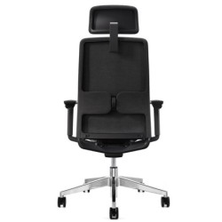 silla op. a-series as1714 c/br negro