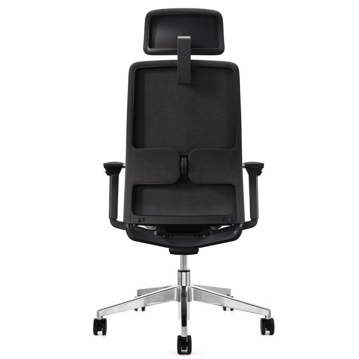 silla op. a-series as1714 c/br negro