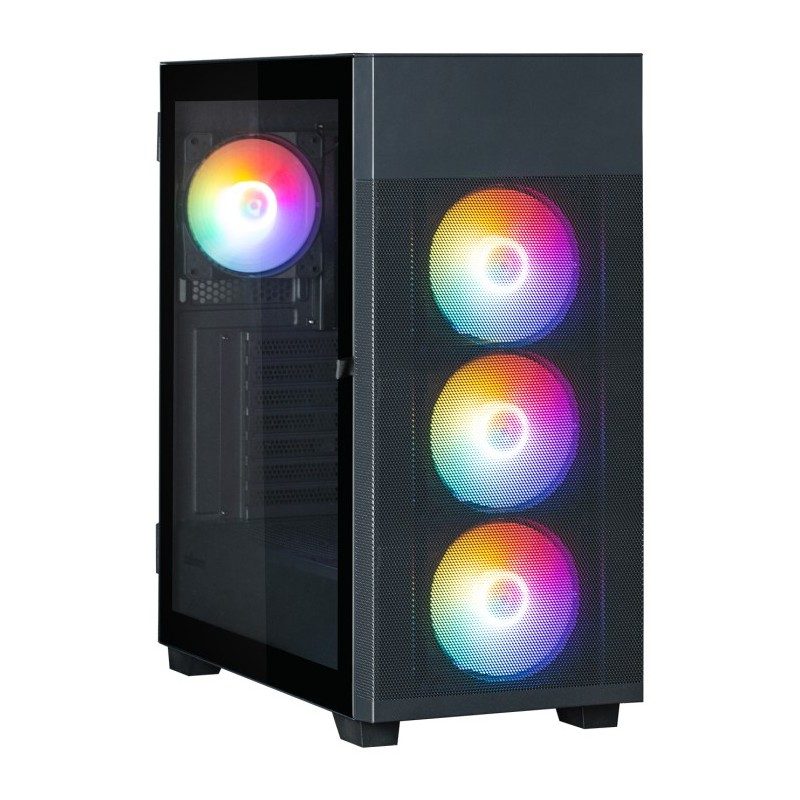 caja zalman s5 neo atx 4 xvent 120mm argb 2xusb 3.0 negro s/n fuente