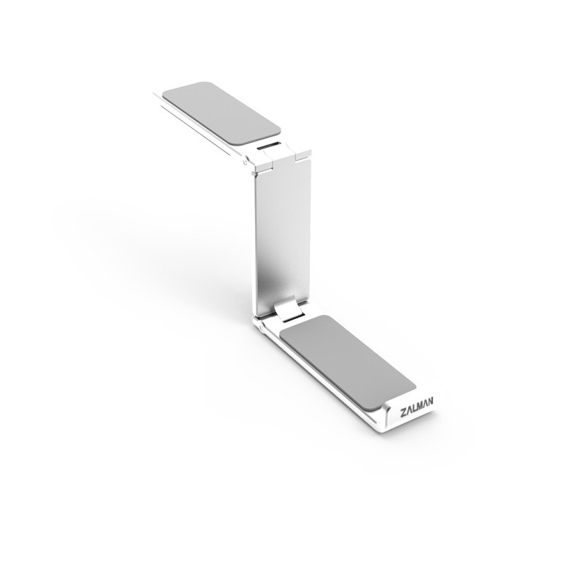 soporte auriculares zalman zm-fh10 color silver