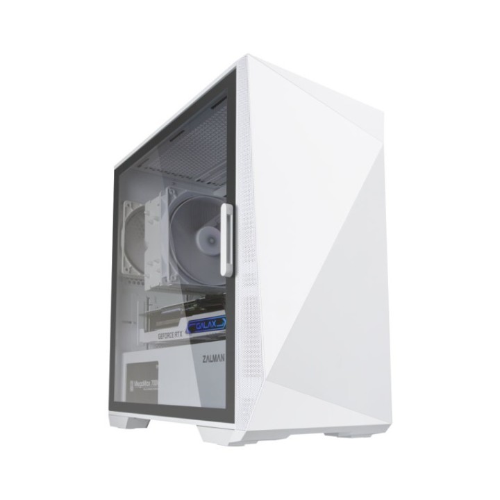 caja zalman z1 iceberg micro-atx 3xvent 120mm 2xusb 3.0 blanco s/n fuente