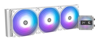 refrigeracion liquida cpu zalman alpha2 a36 argb 360mm blanco