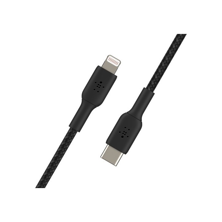 belkin belkin caa004bt2mbk cable de conector lightning 2 m negro
