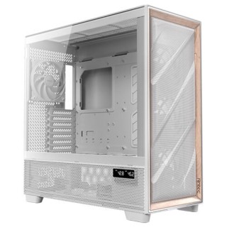 caja antec flux pro euv wood atx 2xusb3.0 sin fuente blanco