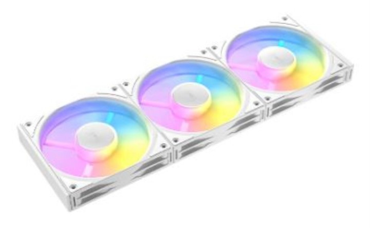 ventilador cpu antec connect 120 3x vent 120mm rgb blanco