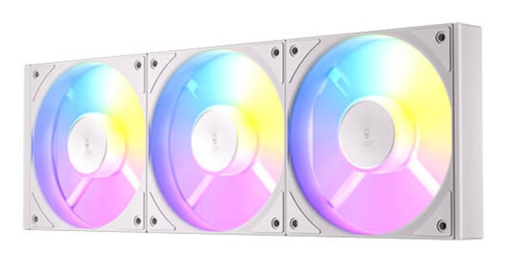ventilador cpu antec connect 120 3x vent reverse 120mm rgb blanco
