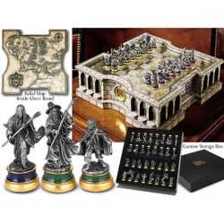 the noble collection replica ajedrez the noble collection el senor de los anillos  edicion limitada
