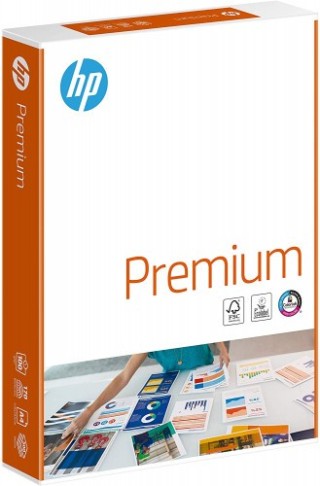 hp paquete 500h papel 80gr a4 hp premium 80gr. cie170 hp 40003888  pack: 5 unidades