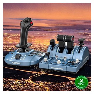 thrustmaster thrustmaster joystick tca captain pack x airbus edition para pc / xbox