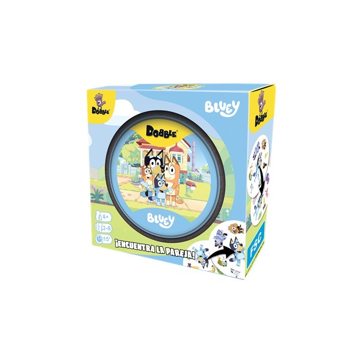 juegos juego de mesa dobble bluey