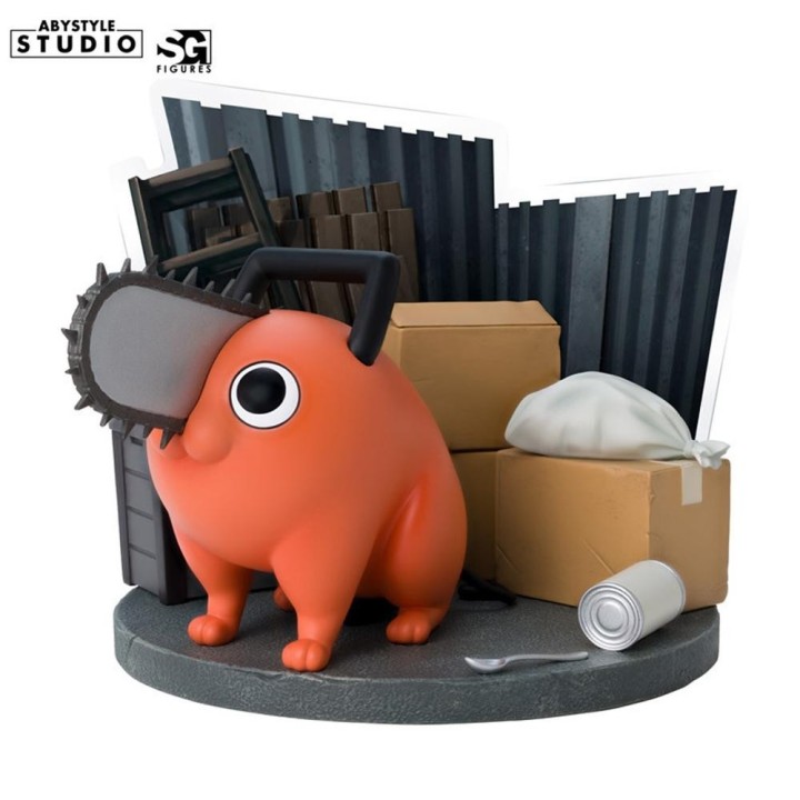 abystyle chainsaw man -  figurine  pulgadaspochita pulgadas x2