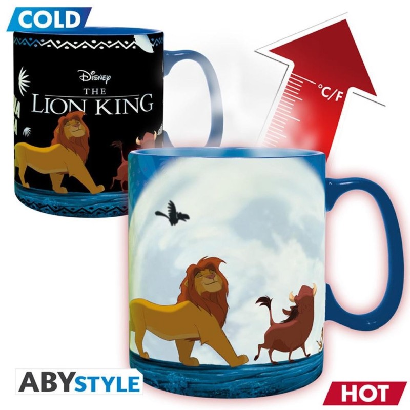 abystyle taza termica abystyle disney el rey leon 460ml