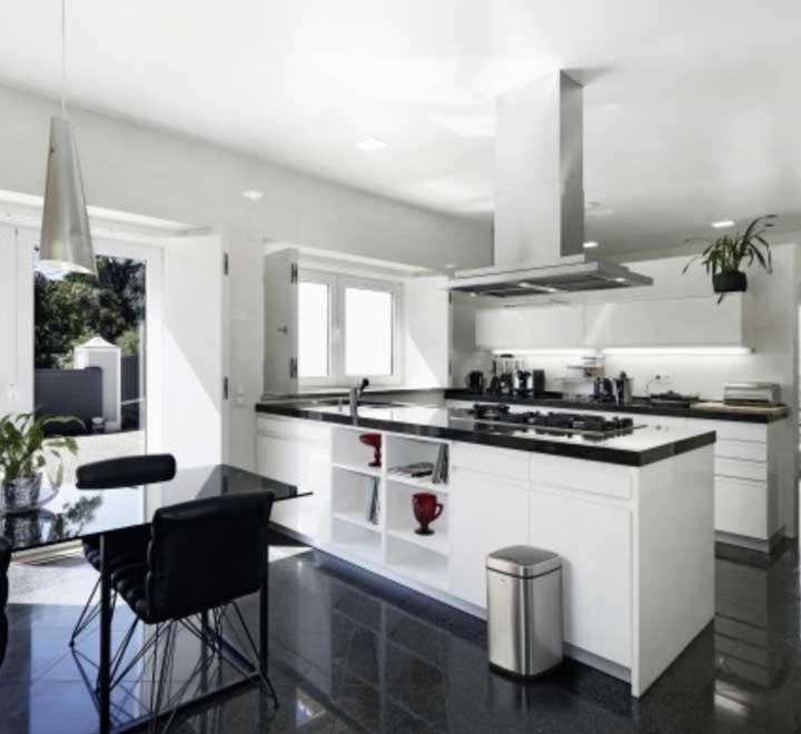 papelera durable c/sensor no touch 12l metal plata