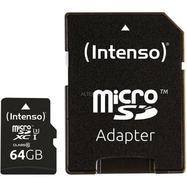 intenso 3433490 micro sd uhs-i profesiona 64gb