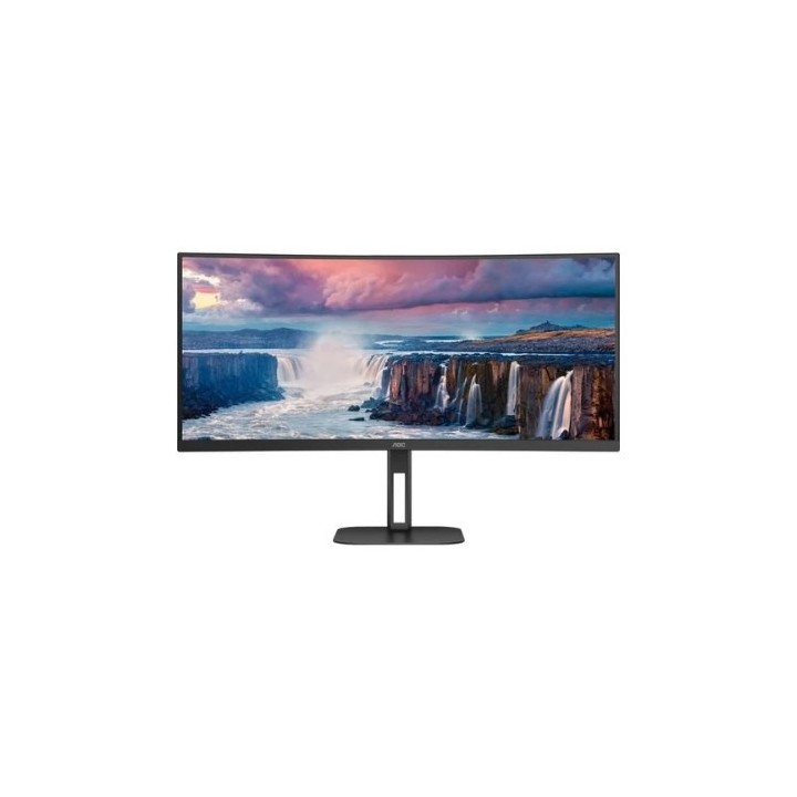 monitor led 34  aoc cu34v5c negro va wqhd 100hz 1xhdmi 1xdp 4xusb 1xusb-c multimedia