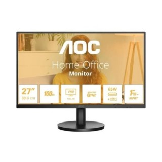 monitor led 27  aoc 27b3ca2 negro ips fhd 100hz 1ms 1xhdmi xusb-c altavoces