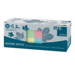 c. 12 tacos notas adh recicladas colores 75x75