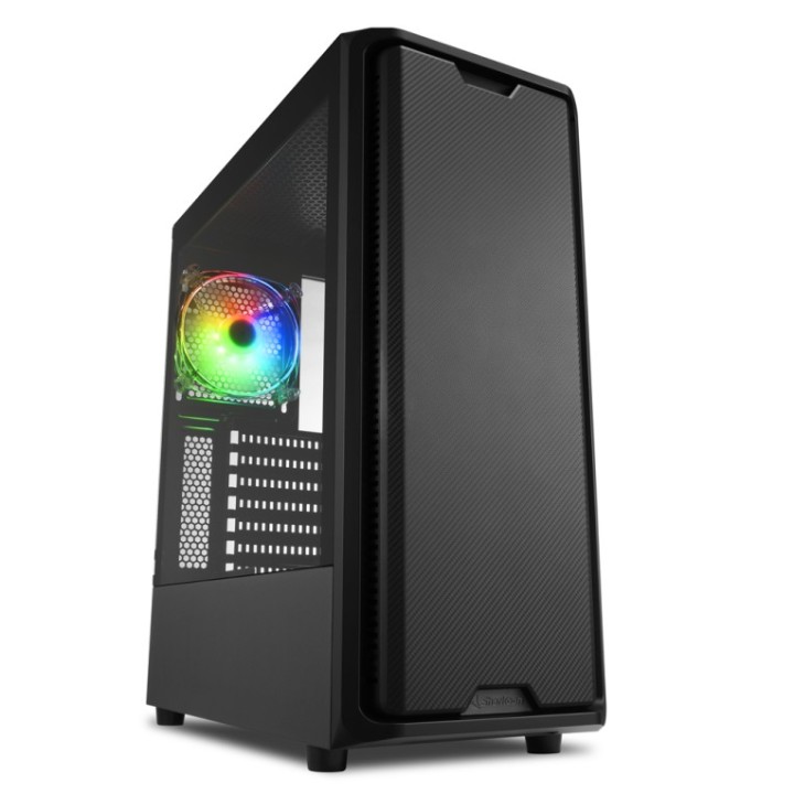 caja atx sharkoon sk3 2xusb3.0 sin fuente rgb negro