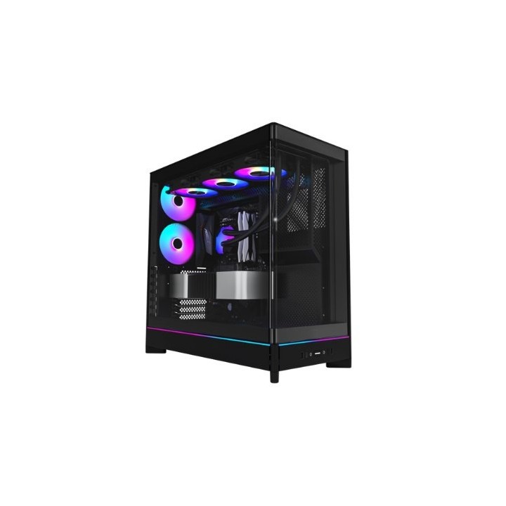 torre atx montech hs02 pro black max vent 175mm max vga 420mm