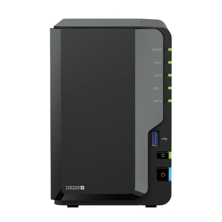 synology ds225+ nas 2bay diskstation 1x2.5gb 1xgb