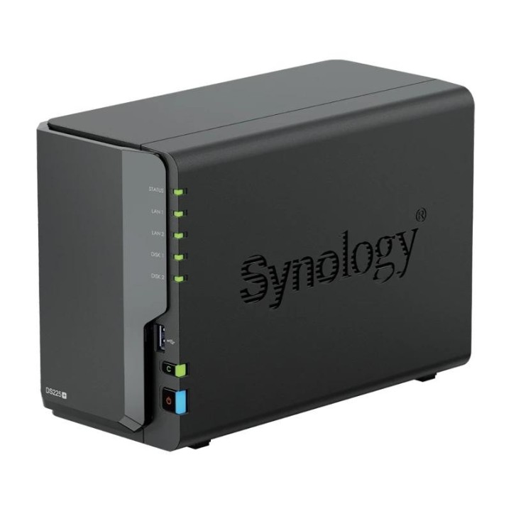 synology ds225+ nas 2bay diskstation 1x2.5gb 1xgb