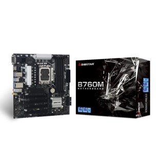 biostar placa base biostar b760mxc pro matx -  4xddr5 -  8x sata3 lga 1700