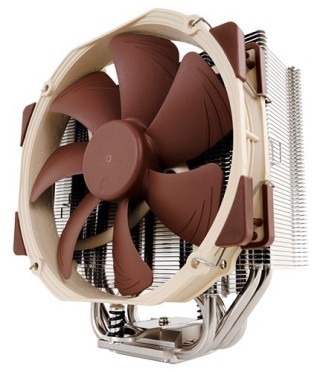 noctua noctua cooler cpu nh-u14s 1x nf-a15pwm, 6 heatpipes tower, 140 mm, intel lga1851, lga1700, lg