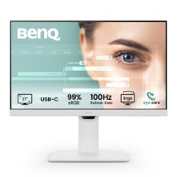 benq monitor benq gw2786tc 27” ips 1080p, fhd, usb-c (65w),  100hz, eye-care, ergonomico, hub usb