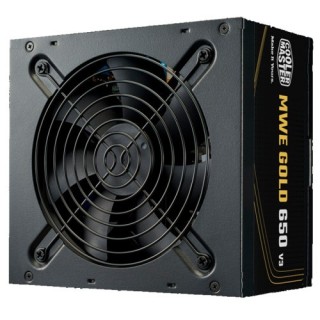 cooler master fuente alimentacion cooler master mwe gold 650 v3 650w atx 3.1 non modullar (mpe-6502-