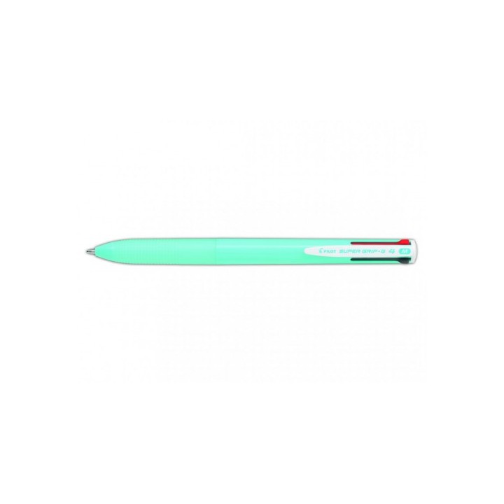 pilot boligrafo supergrip g - 4 colores - cuerpo color- azul claro pilot bpkgg-35m-lb