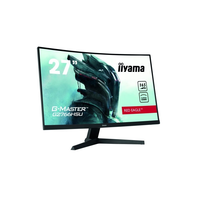 iiyama monitor iiyama 27 gaming g2766hsu-b1, fhd, 1920 x 1080, 1ms, 165hz, alt, incl, reg alt, usb,