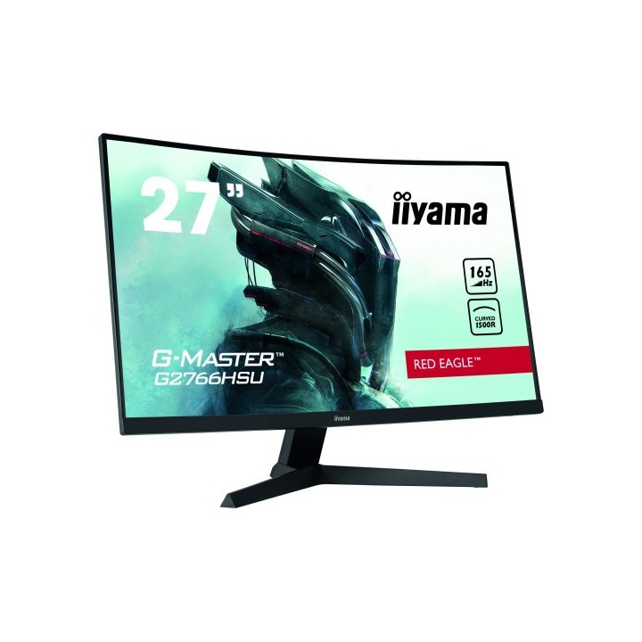 iiyama monitor iiyama 27 gaming g2766hsu-b1, fhd, 1920 x 1080, 1ms, 165hz, alt, incl, reg alt, usb,