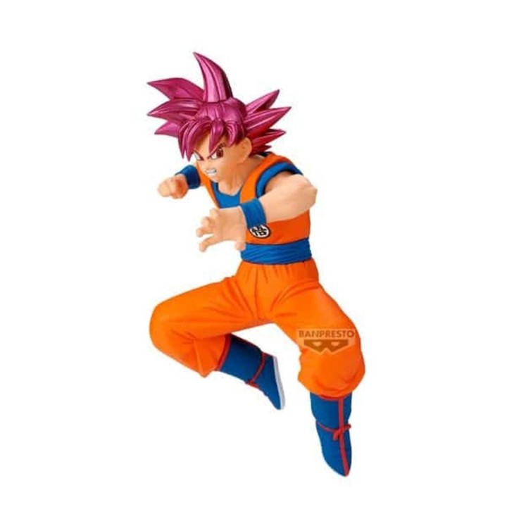 banpresto figura banpresto dragon ball super match makers super saiyan god son goku 12cm