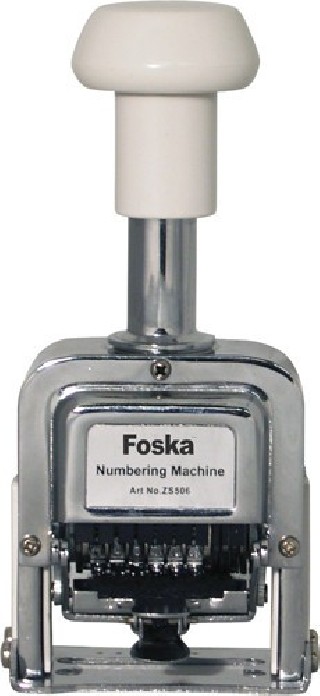 colop numerador foska 5 mm 8 bandas colop numf.zs508