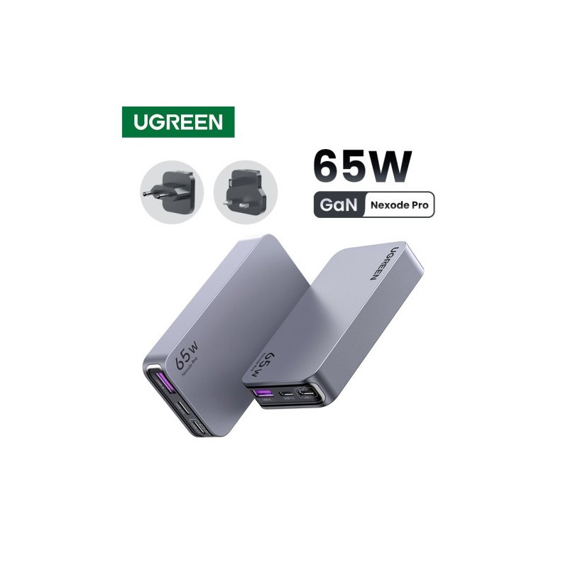 ugreen ugreen nexode pro 65w gan travel charger interior