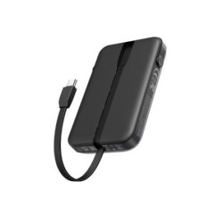 power bank ugreen uno 10000mah 30w 1xusb-c 1xusb-a pantalla tft cable integrado