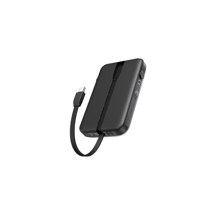 power bank ugreen uno 10000mah 30w 1xusb-c 1xusb-a pantalla tft cable integrado