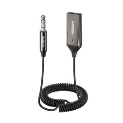 adaptador audio ugreen aux bluetooth 5.3 adaptador aux a bluetooth 5.3 receptor 3.5mm