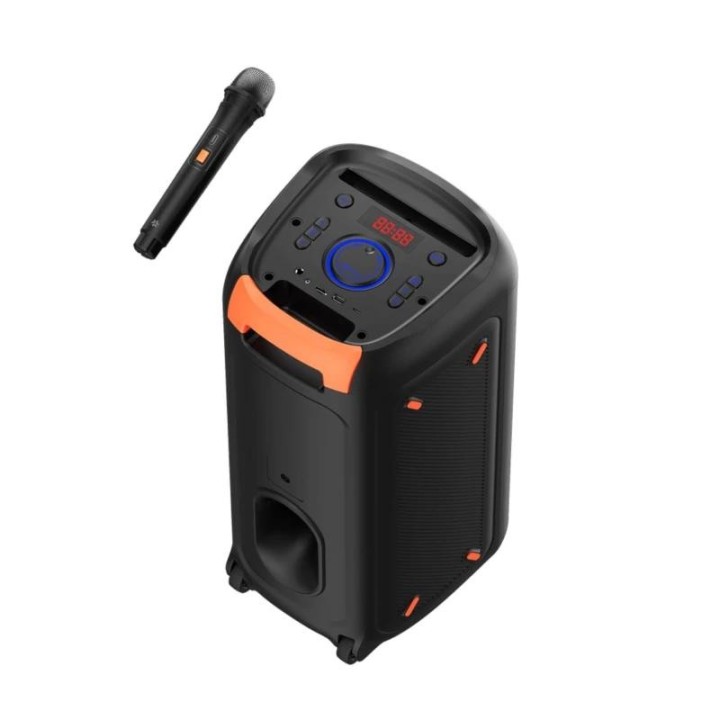 celly altavoz + microfono inalambrico 40w