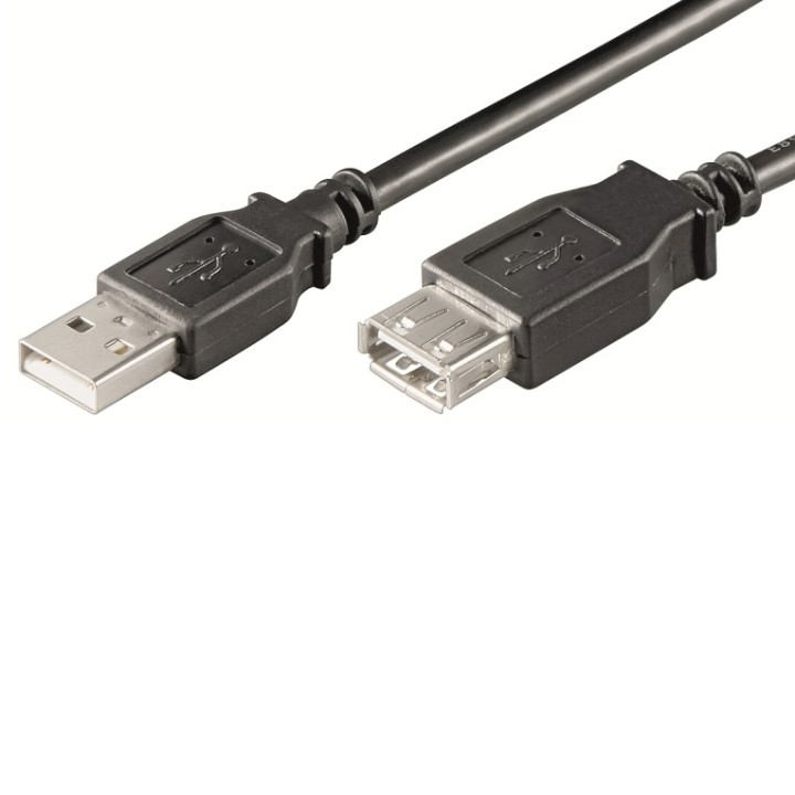 cable alargador usb 2.0 ewent usb-a macho usb-a hembra 3m negro