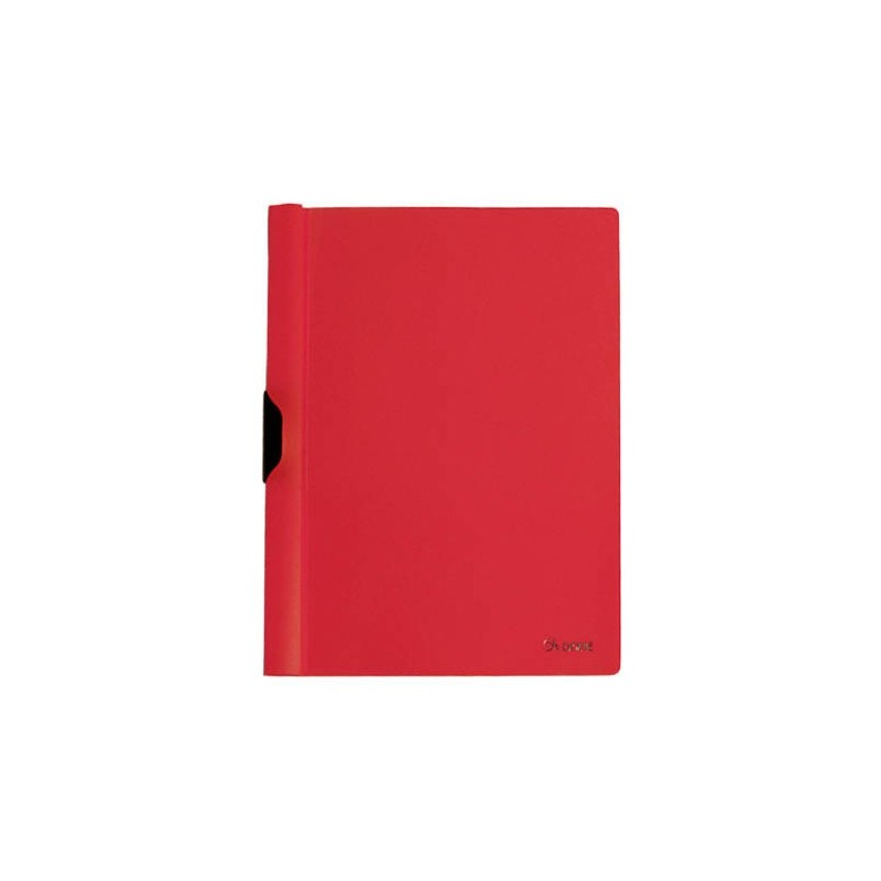 dohe dossieres clip rojo a4 230x310 dohe 90415  pack: 8 unidades