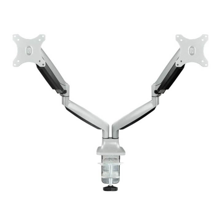 soporte mesa monitor tooq db3132tnr-s 13-32 2 pantallas max 9kg por brazo