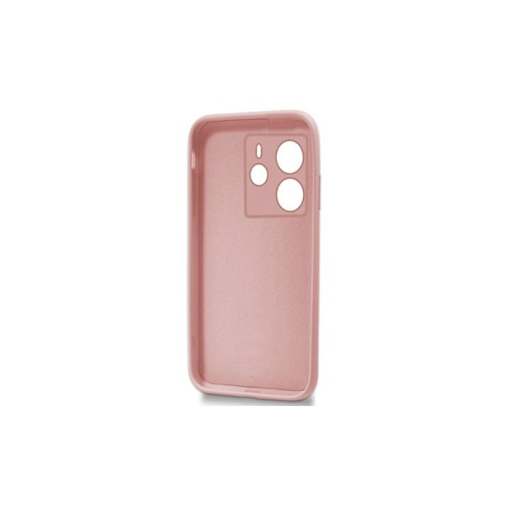 funda cool xiaomi redmi note 14 5g cover rosa silicona proteccion total camara