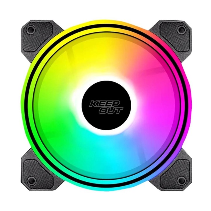 keep out ventilador caja keep out xfc - 120dr argb 120mm negro