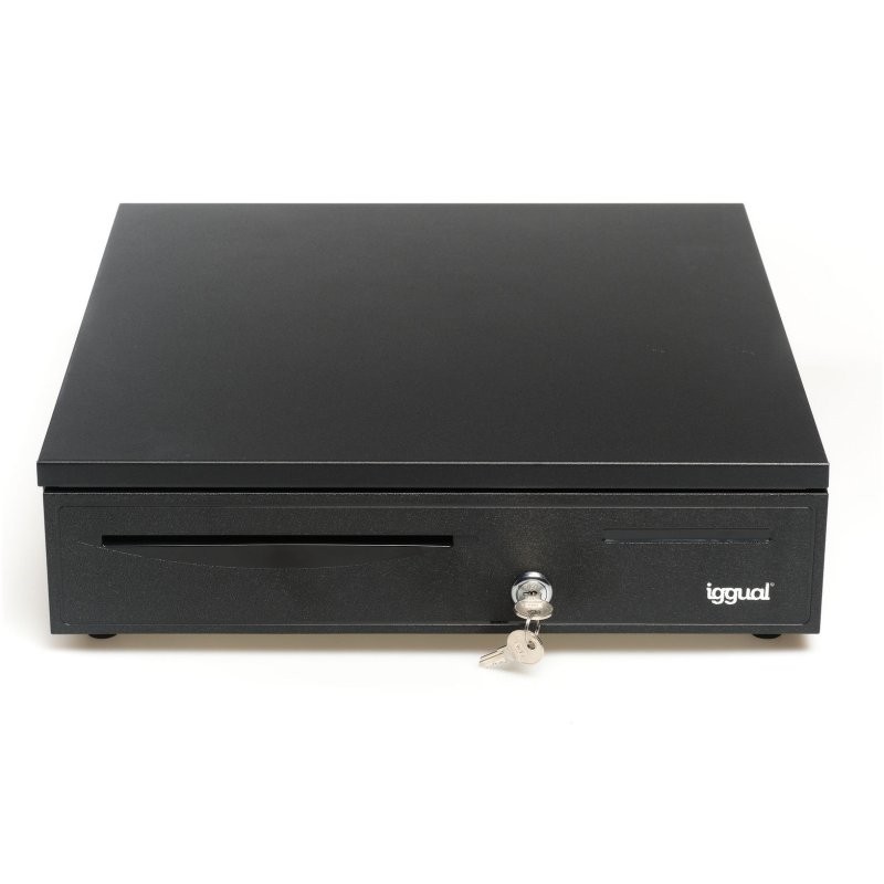 iggual cajon portamonedas iron-50 42cm 5+8 negro